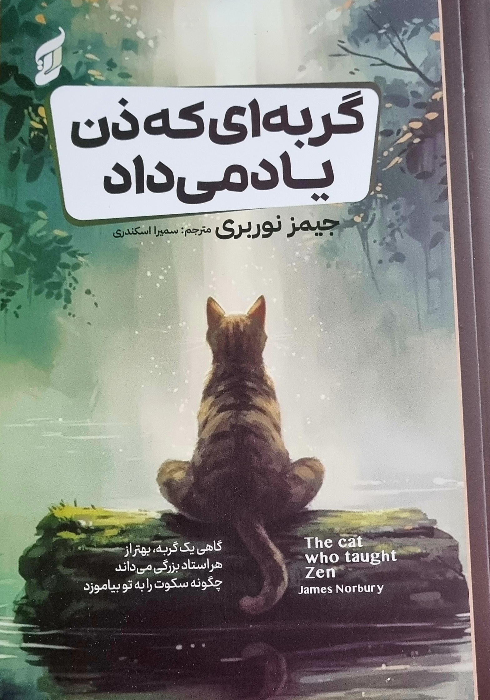 کتاب گربه ای که ذن یاد میداد